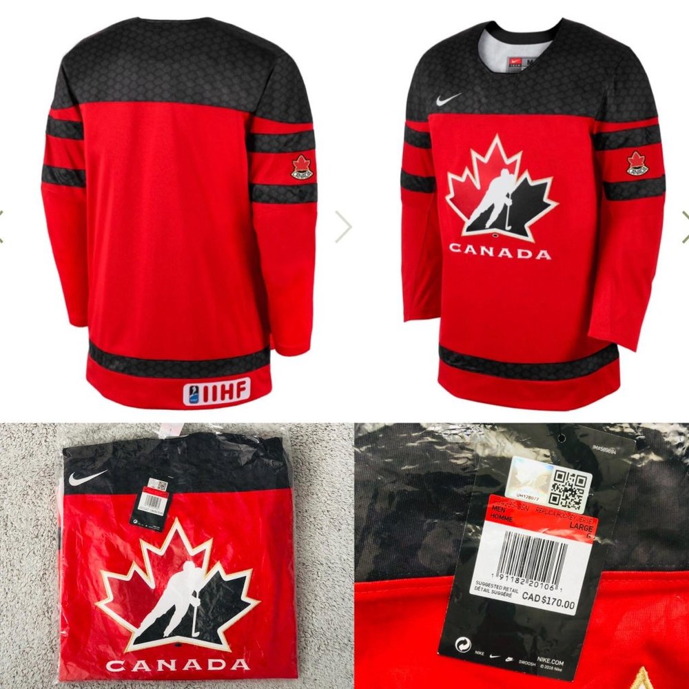 NIKE TEAM CANADA MEN'S JERSEY - NWT
